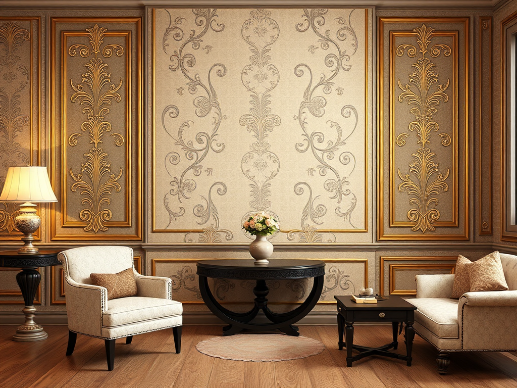 Old money elegance background generated by FondoNegro AI